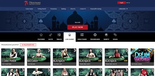 7Sultans Casino Roulette Review